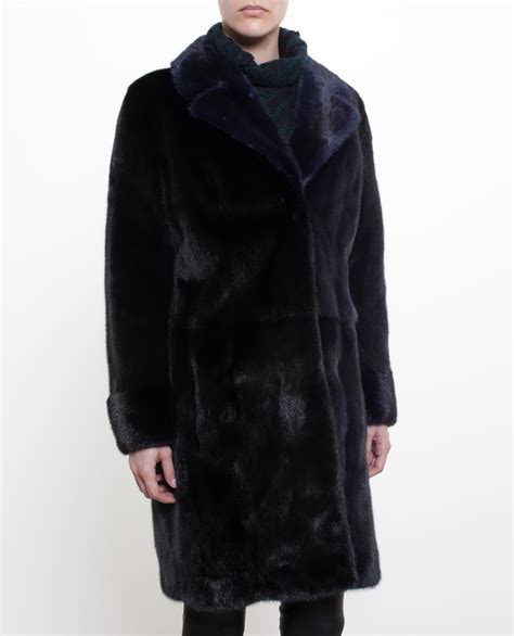 fendi black mink coat|Fendi Mink Fur Coat .